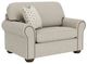 Flexsteel® Preston Silver Driftwood Chair and a Half-0