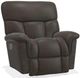 La-Z-Boy® Mateo Charcoal Leather Power Wall Recliner with Headrest-0