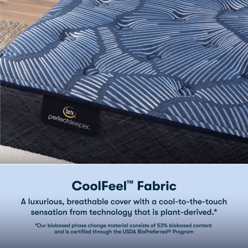 Serta® Perfect Sleeper® Cobalt Calm 13.25" Wrapped Coil Plush Tight Top Queen Mattress-2