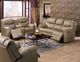 Palliser® Furniture Customizable Regent Manual Reclining Loveseat with Console-1