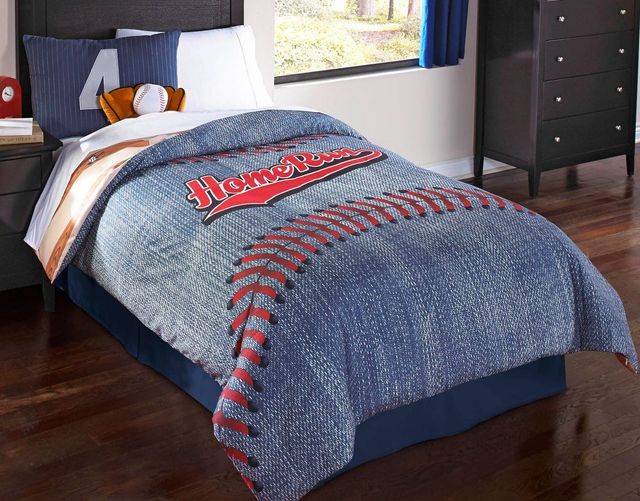 Hallmart Collectibles Home Run 6-Piece Full Comforter Set-0