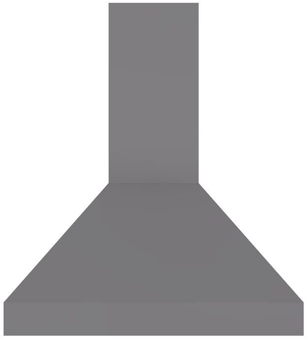 Vent-A-Hood® 36" Gunsmoke Air Recover System (ARS) Duct-Free Euro-Style Island Range Hood-0