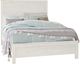 Vaughan-Bassett Fundamentals White Full Panel Bed-0