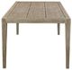 Uttermost® Kirkham Wheat Wooden Indoor-Outdoor Dining Table-4