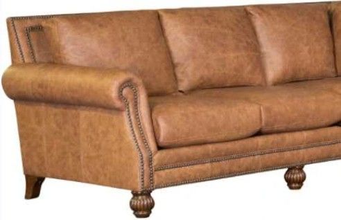 Mayo Customizable 4300L 2-Piece Leather L-Shape Sectional-1