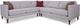 Decor-Rest® Furniture LTD 2M1 Marco Connections 3 Piece Gray Sectional-0