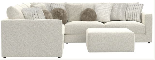 Jackson Furniture Ritzy 6-Piece Bone Modular Sectional with Ottoman-3