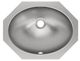 Elkay Asana® Lustrous Satin 18" Single Bowl Undermount Bathroom Sink-1