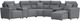 Signature Design by Ashley® Modmax II 7-Piece Salt and Pepper Power Reclining Sectional-0