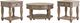 Liberty Furniture Magnolia Manor 3-Piece Weathered Bisque Occasional Table Set-0