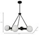 Moe's Home Collection Oaha Black Pendant Light-3