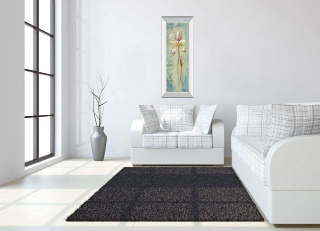 Classy Art Floral XI by Lee Hazel Mirror Framed Wall Art-2