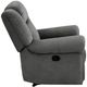Homelegance® Brennen Charcoal Reclining Chair-3