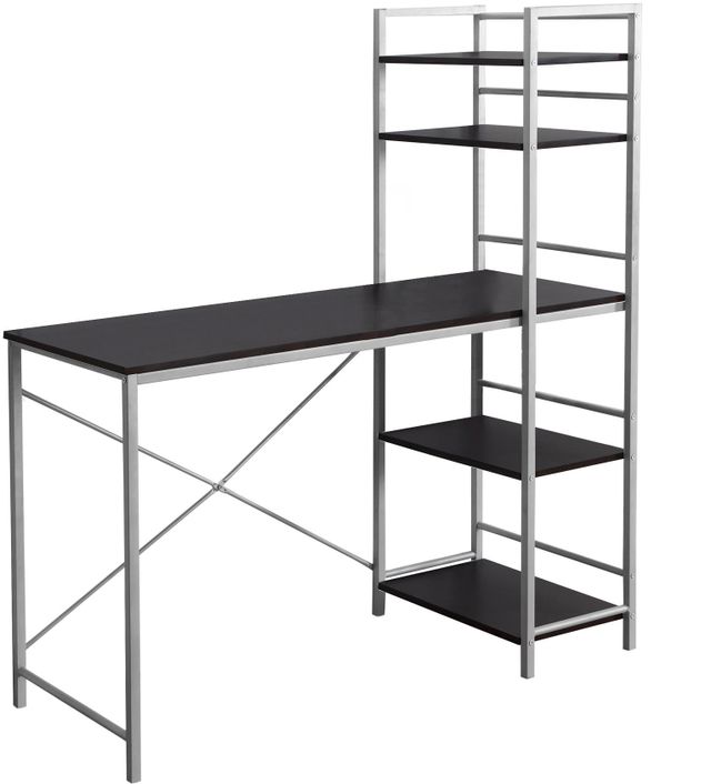 Bureau d'ordinateur, brun, Monarch Specialties®