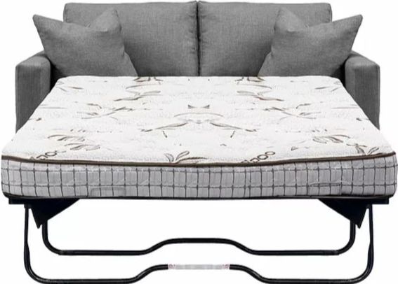 Edgewood Furniture Pottery Anthracite Queen Sleeper Loveseat-0