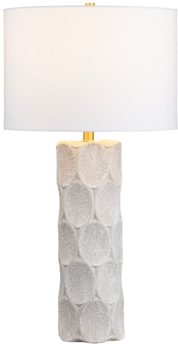 Crestview Collection Ansley White Table Lamp-1