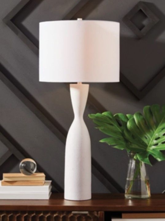 Signature Design by Ashley® Davinford White Table Lamp-2