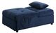Homelegance® Garrell Dark Blue Lift Top Storage Bench with Pullout Bed-3