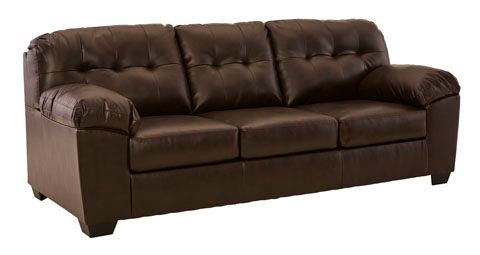 Signature Design by Ashley® Donlen Chocolate Sofa-0