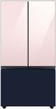 Samsung Bespoke 36" Navy Steel French Door Refrigerator Bottom Panel-1