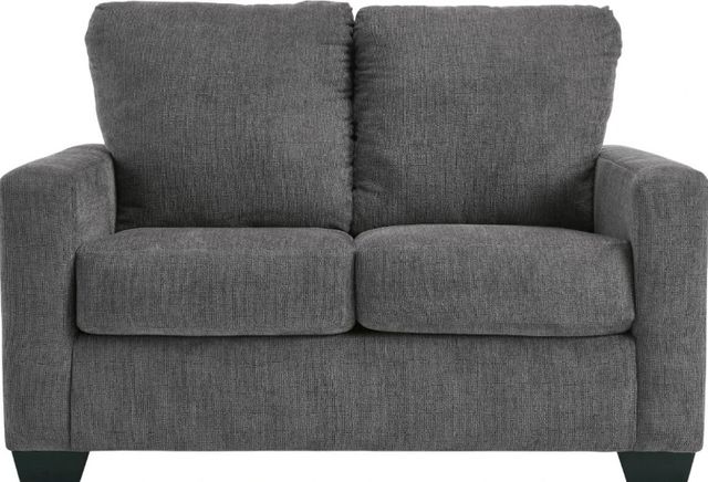 Signature Design by Ashley® Rannis Pewter Twin Sofa Sleeper-1