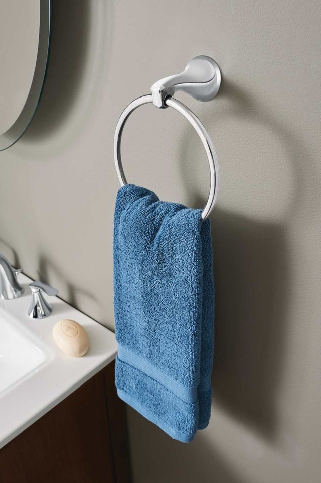 Moen® Darcy Chrome Towel Ring-4