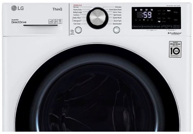 LG 2.4 Cu. Ft. White Front Load Washer-3