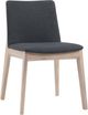 Moe's Home Collection Deco 2-Piece Dark Grey Oak Dining Chair Set-0
