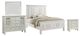 Coaster® Sandy Beach 4-Piece Cream White California King Bedroom Set-0