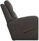La-Z-Boy® Emmons Pewter Leather Manual Wall Recliner-3