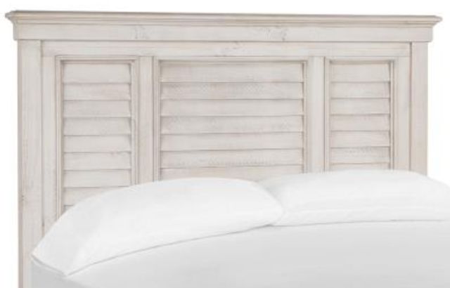 Magnussen Home® Newport Alabaster Queen Shutter Panel Headboard-0