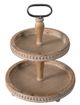A & B Home Brown 17" Tray-1