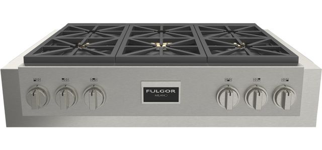 Fulgor Milano® Sofia 600 Series 36" Stainless Steel Pro Style Gas Rangetop-0