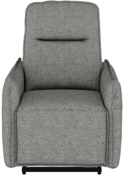 Emerald Home Justine Charcoal Manual Recliner-1