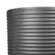 A & B Home Black Ridged Round Planter -3