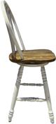 Liberty Furniture Carolina Crossing Windson Antique Honey/White Swivel Counter Stool-3