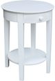 John Thomas Furniture® Destinations Phillips Pure White Accent Table-0