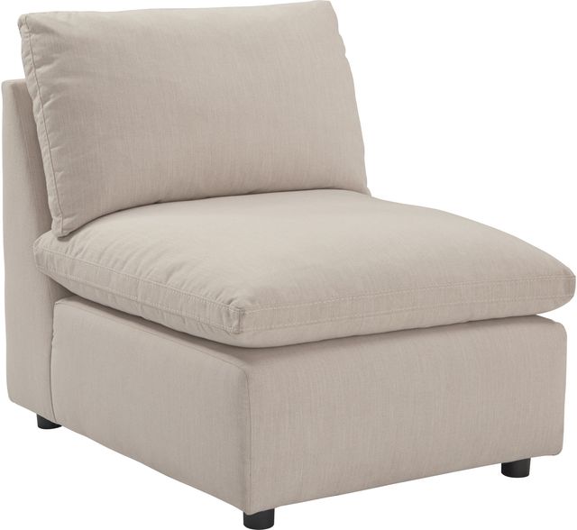 Signature Design by Ashley® Savesto 5-Piece Ivory Sectional-2