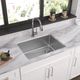 Elkay Crosstown® Polished Satin 25-1/2" x 18-1/2" x 9" Single Bowl Undermount Sink-2