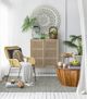A & B Home Beige Cabinet-4
