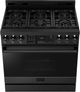 Thor Kitchen® Gordon Ramsay Series 36" Matte Black Pro Style Gas Range-1