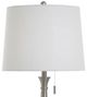 Stylecraft Brushed Steel 16" Table Lamp-1