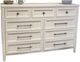 Signature Design by Ashley® Darbonton Dove White Dresser-0