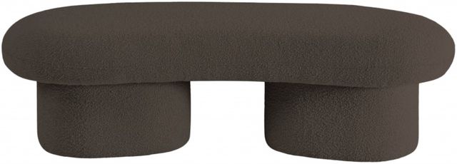Meridian Furniture Luka Brown Bench-1