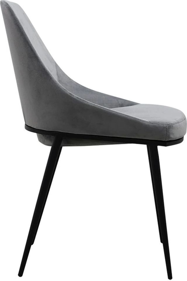Moe's Home Collection Sedona 2-Piece Grey Dining Side Chair Set-2