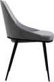 Moe's Home Collection Sedona 2-Piece Grey Dining Side Chair Set-2