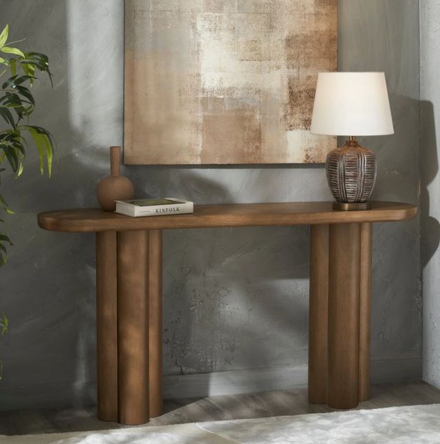 Renwil® Ramona Light Brown Console Table-1