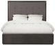 Modus Furniture Oxford Basalt Gray California King Upholstered Storage Bed-2