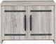 Coaster® Enoch Grey Driftwood 2-Door Accent Cabinet-1