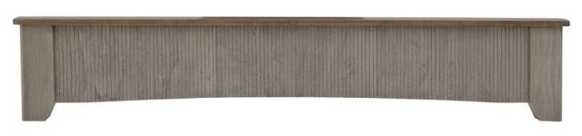 International Furniture Direct Ridge Gray Eastern King Panel Bed-3